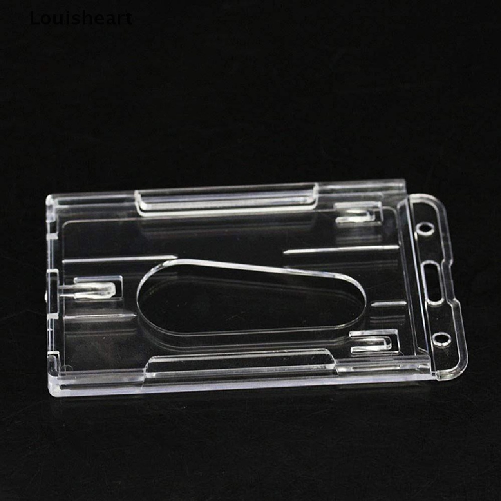 Ví Louisheart Đựng Thẻ ID Bằng Nhựa Cứng Trong Suốt