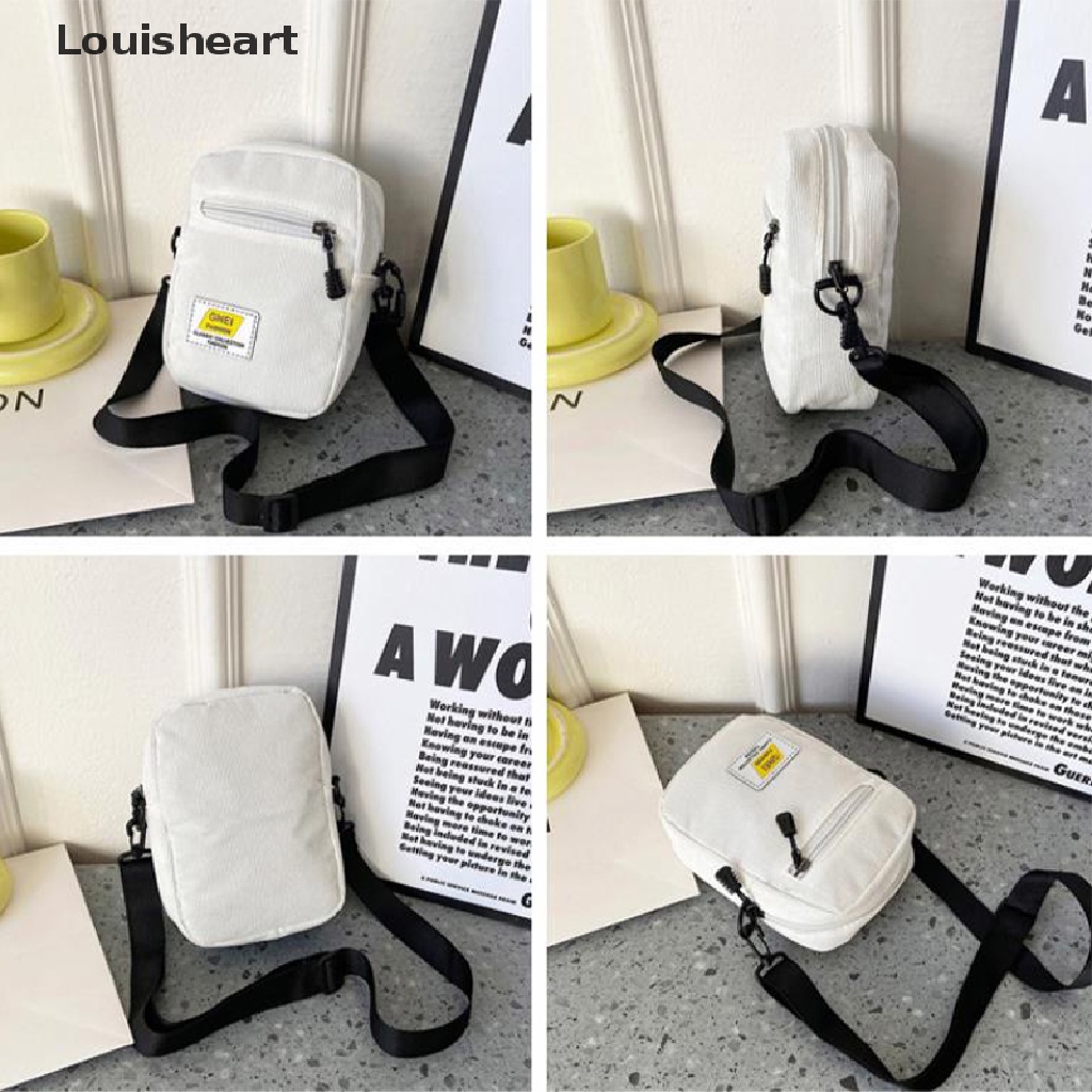 Túi Đeo Chéo Vai Bằng Vải Thời Trang Louisheart TFG