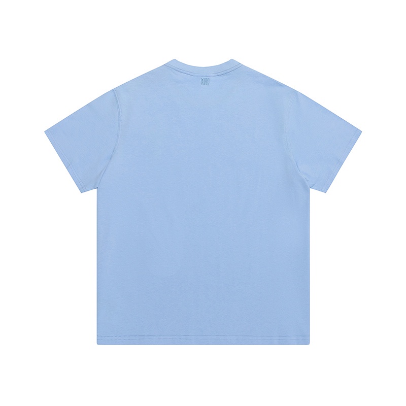 Bán Chạy Nhất Áo Thun Cotton Tay Ngắn Thêu Hình Trái Tim Plus Size Unisex