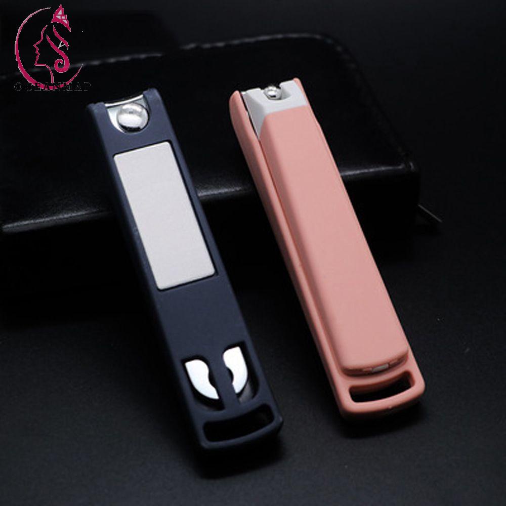 [Hàng mới về] Dụng cụ cắt móng tay chống bắn ABS thép carbon dùng trong nhà