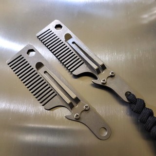 Lược chải râu bằng hợp kim titan đa năng edc