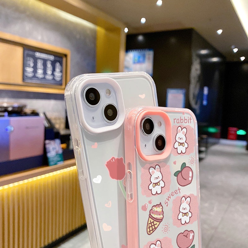 Ốp Điện Thoại tpu silicon Mềm Chống Sốc 3 Trong 1 Cho iphone 15 14 13 12 11 pro promax 6 6s 7 8 plus xs x xr xsmax se