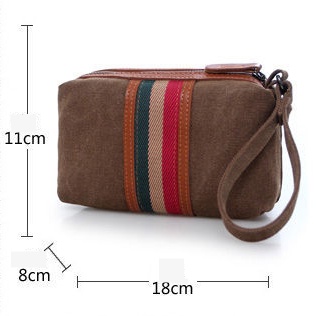 Ví Cầm Tay Chất Liệu Canvas Cho Nam