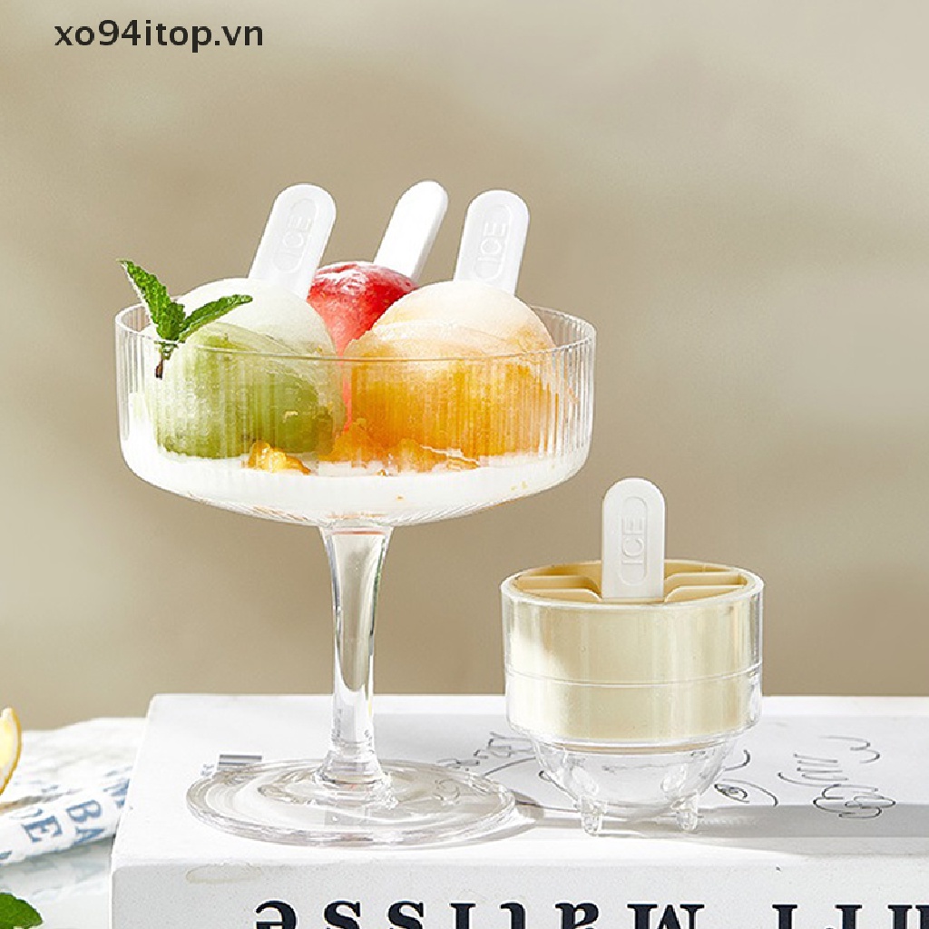 Khuôn Làm Kem Que Tiện Lợi Xinh Xắn