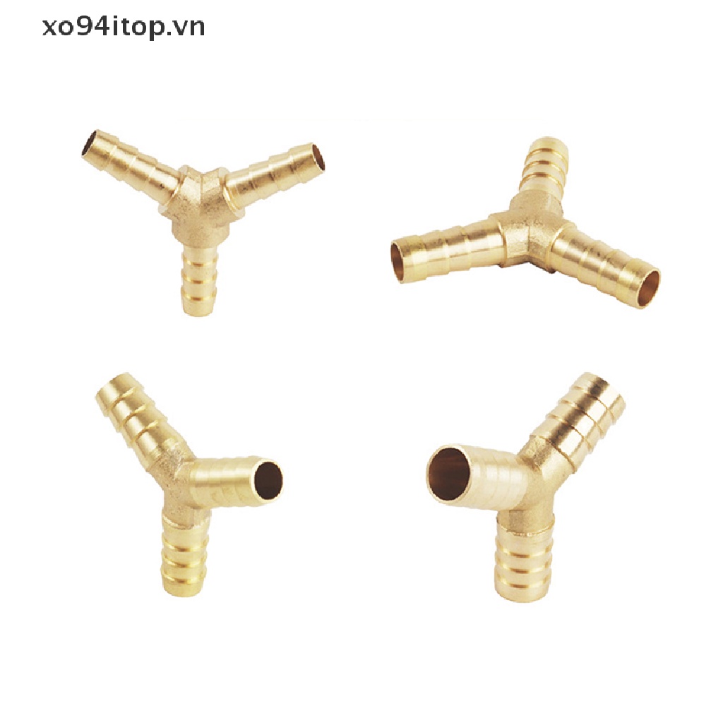 1 Đầu Nối Ống Nước Chữ T Bằng Đồng Thau 2 3 4