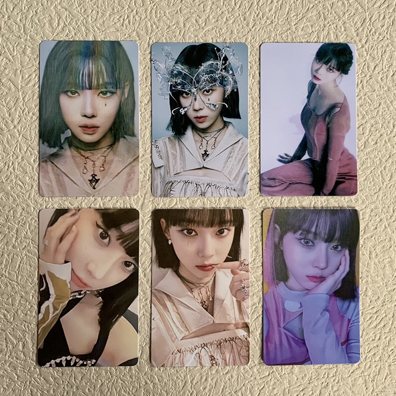 Set 3 6 Tấm Thẻ Ảnh Lomo Các Thành Viên Nhóm Nhạc Kpop Aespa