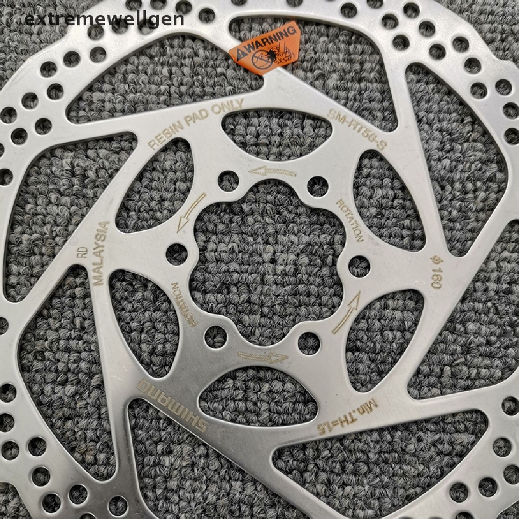 Đĩa Phanh SM RT56 160mm SM-RT56 Cho Xe Đạp Leo Núi