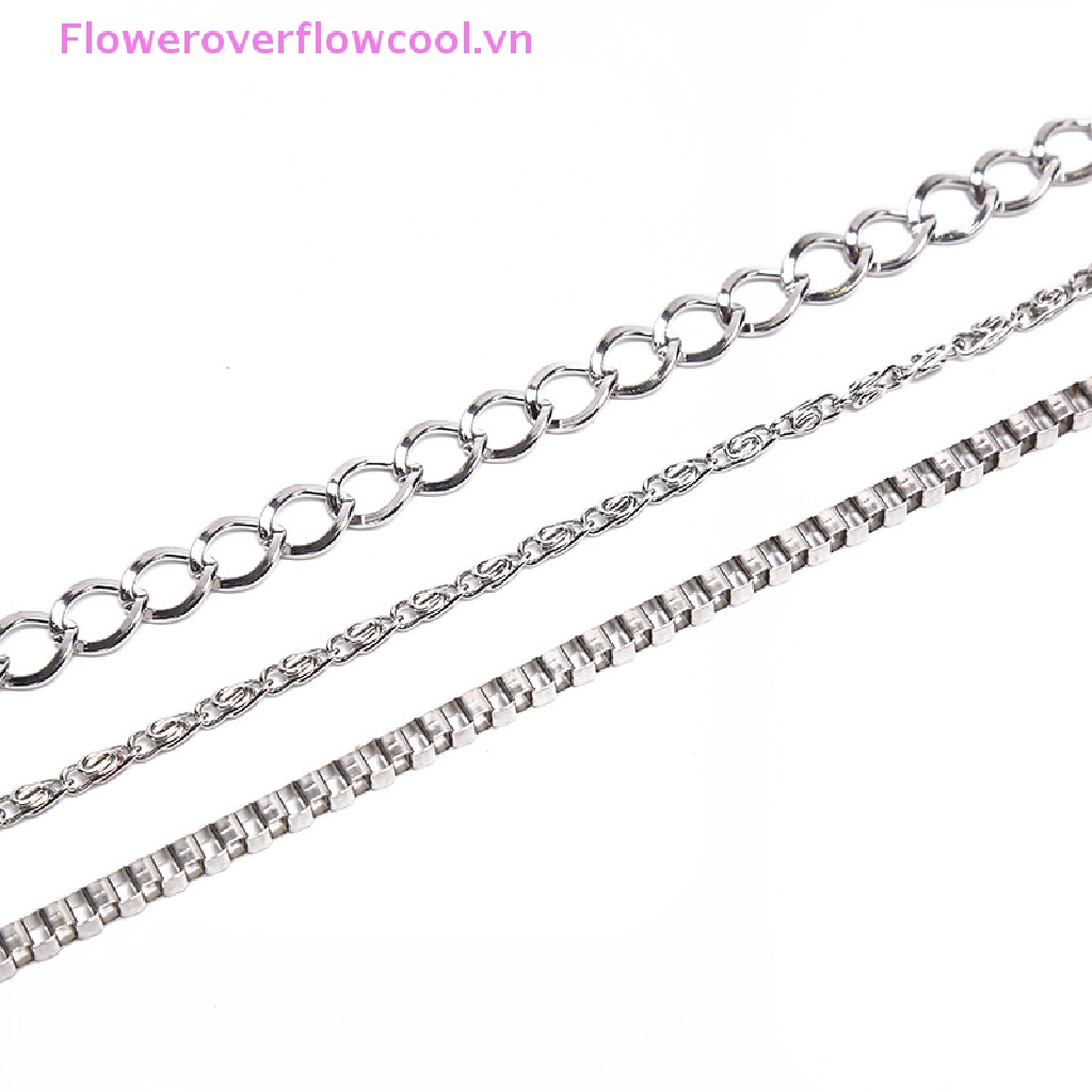 Móc Khóa Dạng Ví 3 Lớp Bằng Kim Loại FOFC Phong Cách Hip Hop Punk Cho Nữ