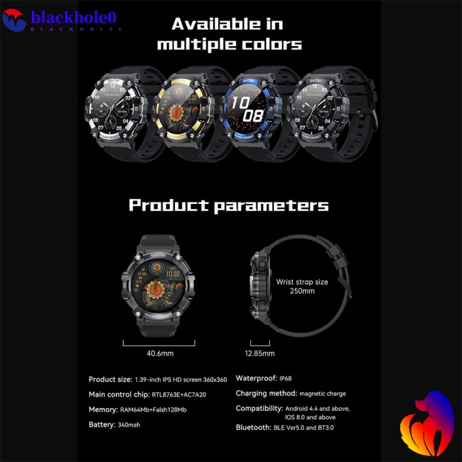 Đồng Hồ Thông Minh Bhp666 C21 Kết Nối Bluetooth Theo Dõi Sức Khỏe