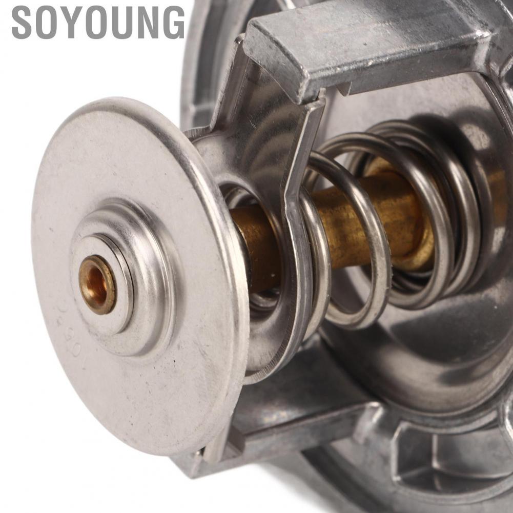 Soyoung 11531436386  Heat Resistant ABS Metal Sturdy Structure Coolant Thermostat Housing High Strength for 540i 740i 740iL X5
