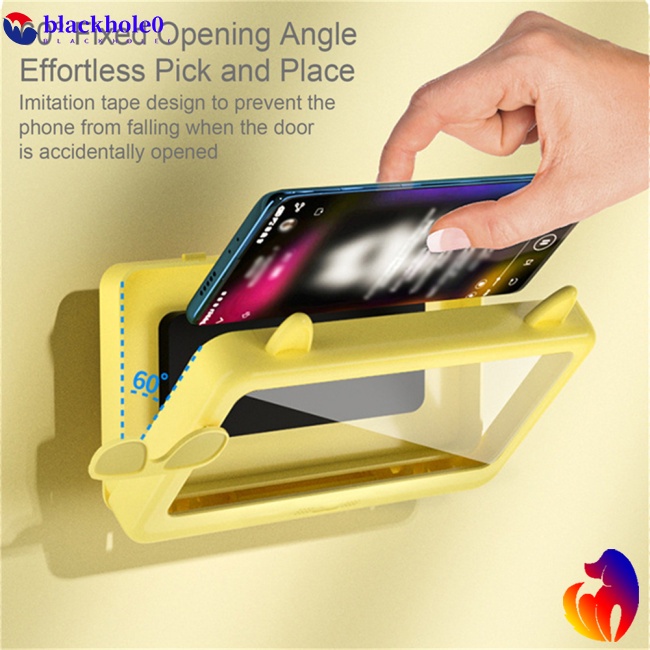 Giá Đỡ Điện Thoại Chống Nước Xoay 360 Độ Gắn Tường Tiện Lợi