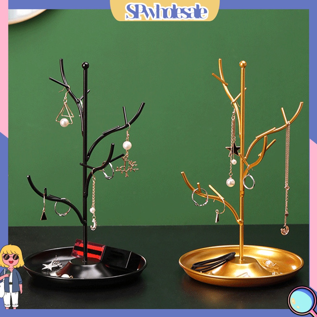 <SPwholesale> Giá Đỡ Trưng Bày Trang Sức Hình Nhánh Cây Bằng Sắt Rèn Luyện Sắp X