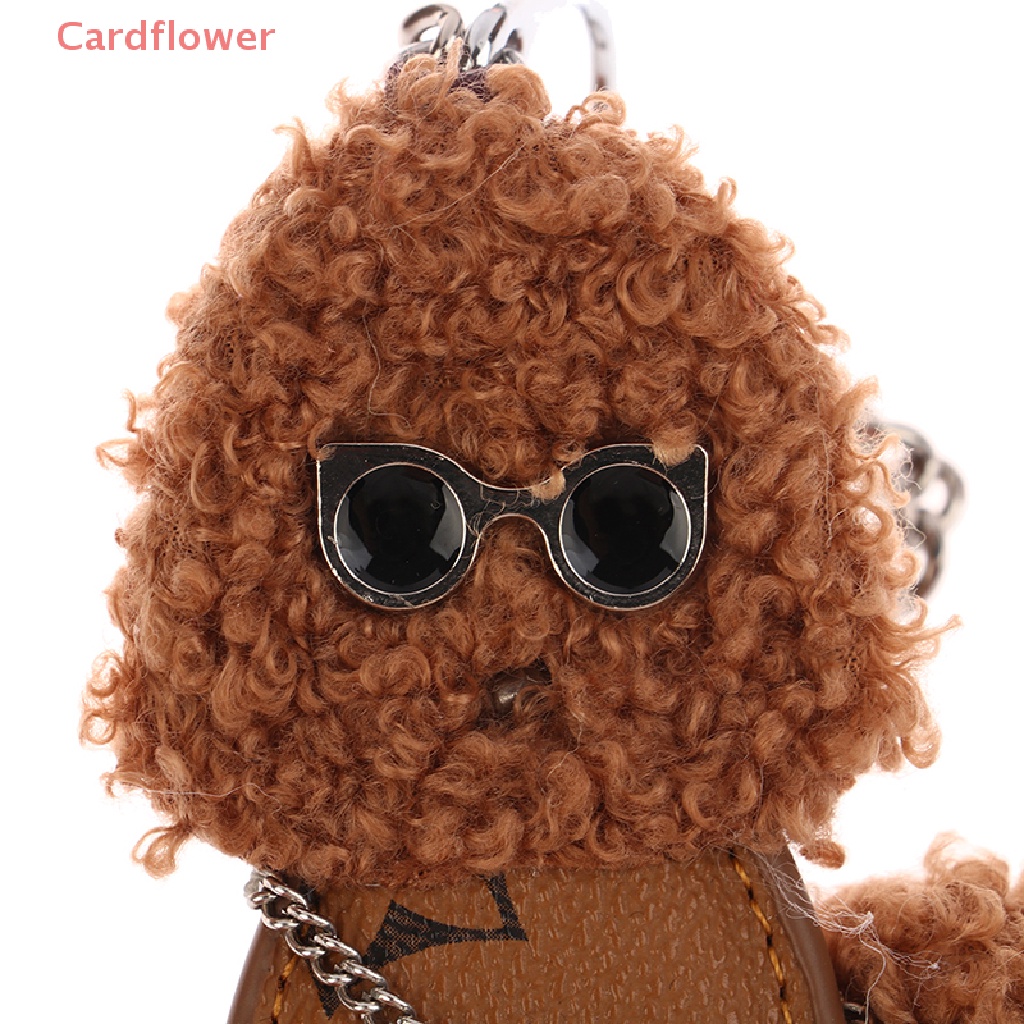 Móc Khóa Da Pu Hình Cún Con Đáng Yêu Mới