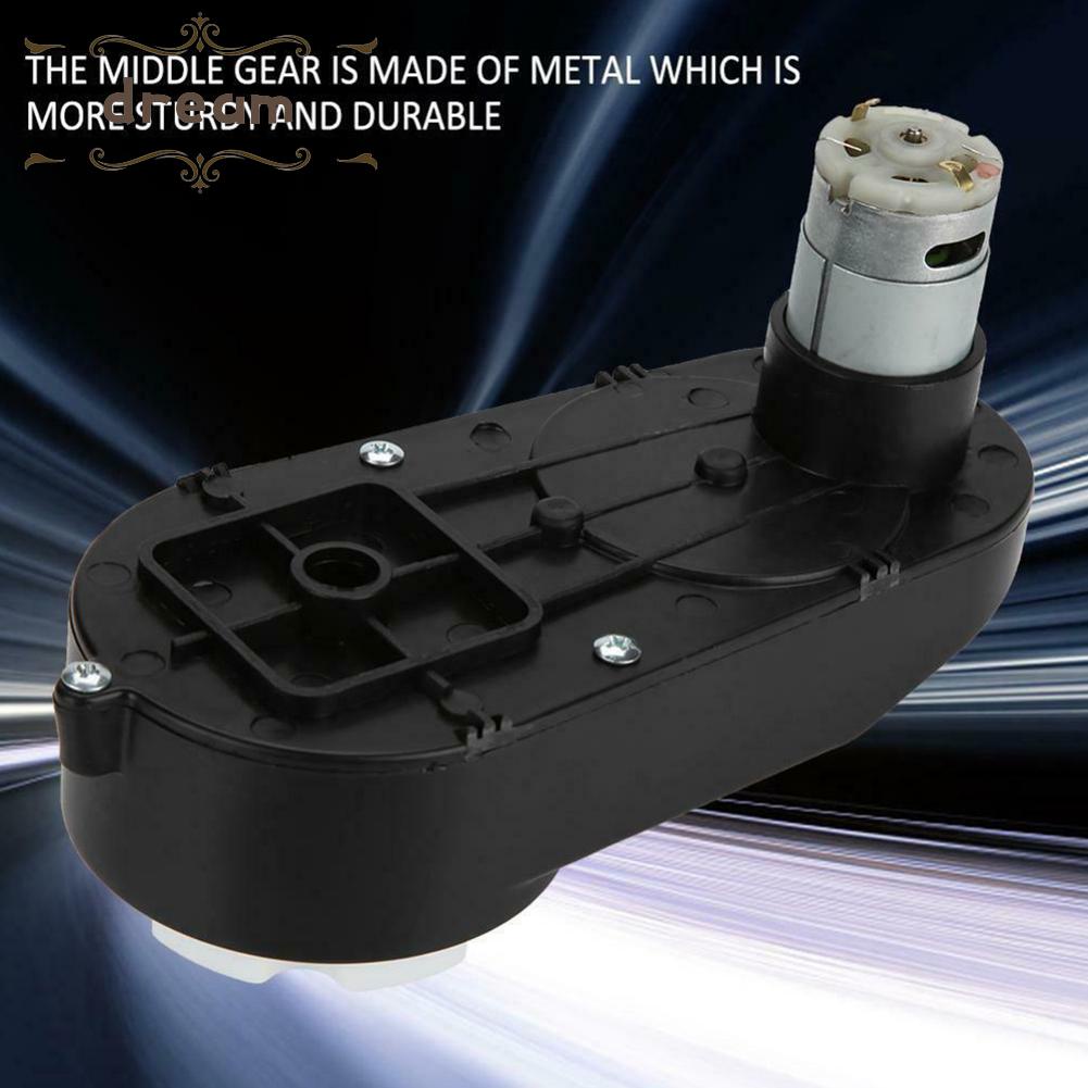 【DREAMLIFE】Electric Gearbox PP Part 12V 8000-30000RPM Assembly Category Practical