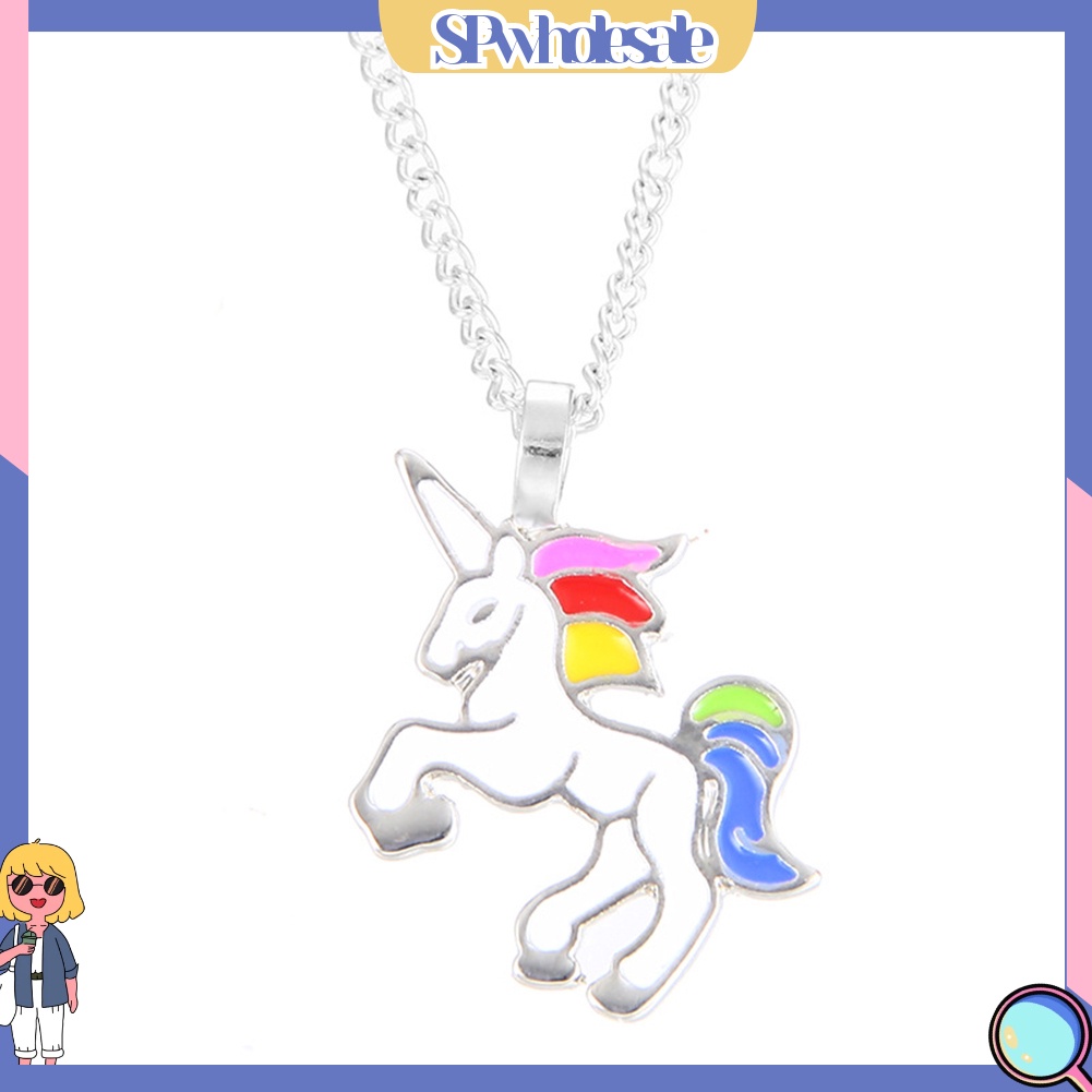 <SPwholesale> Vòng cổ Mặt Hình Kỳ Lân Tráng Men Thời Trang Cho Nữ