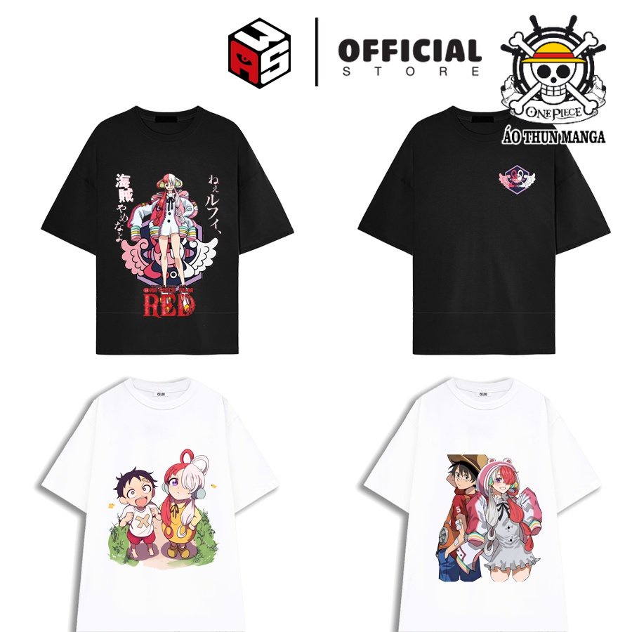 Áo thun Uta One piece film RED, áo phông uta one piece mẫu mới nhất chất liệu thun cotton