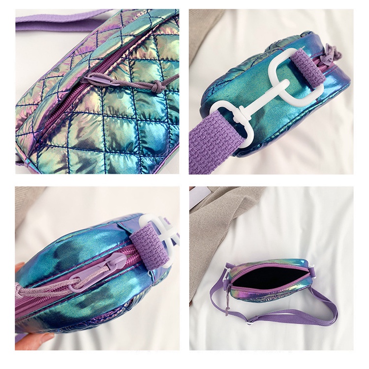 Ví Nhỏ Đeo Vai Thêu Họa Tiết Đính Kim Cương Thời Trang Mùa Xuân 2023 Cho Nữ