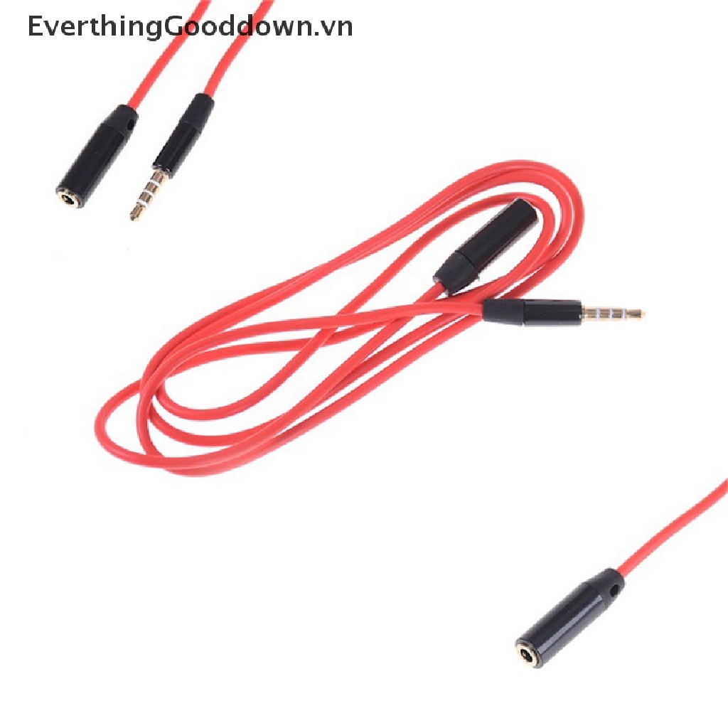 Everthingood Dây Cáp Nối Dài Tai Nghe 4 Cực 3.5mm