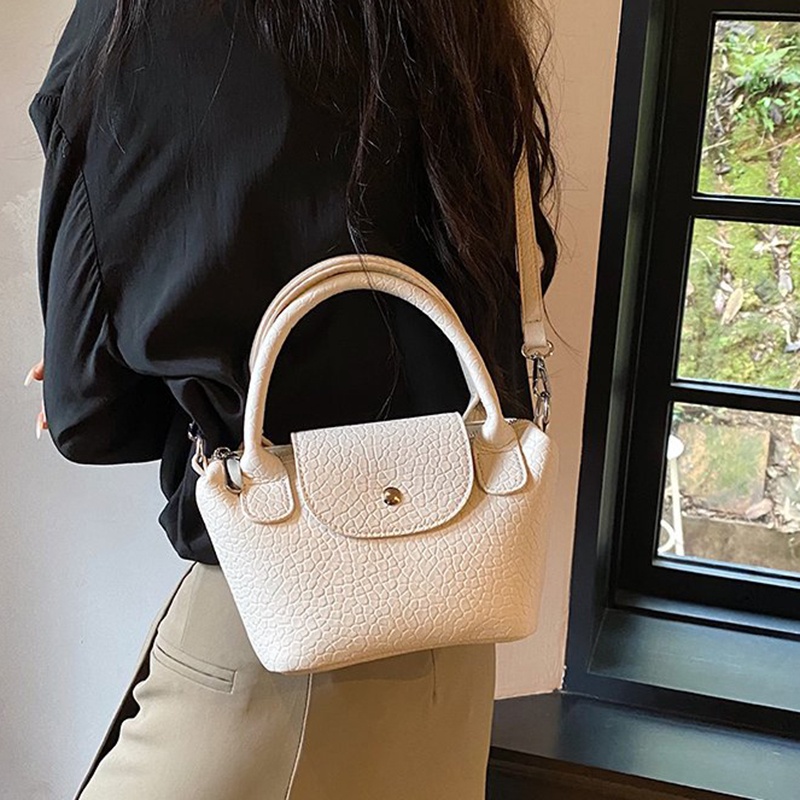 Túi Đeo Vai mini Màu Sắc Ngọt Ngào Phong Cách retro Cho Nữ