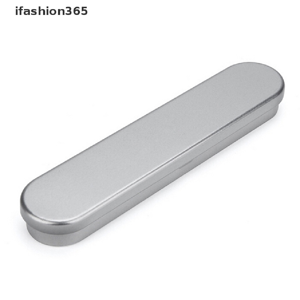 1 Hộp Bút Bằng Kim Loại Hình Chữ Nhật In Hình Ngựa &amp; Miệng Thiếc [ifashion365] 1pc Vn