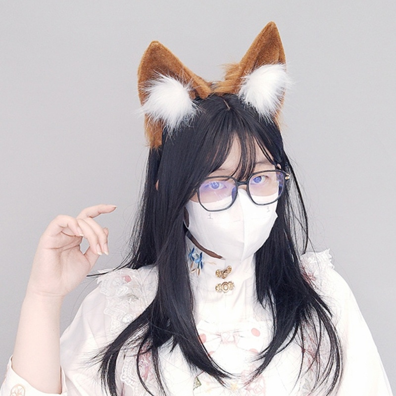 Han Vương Miện Đội Đầu Hóa Trang Nhân Vật Anime Có Tai Chuyển Động Ngọt Ngào Cho Nữ