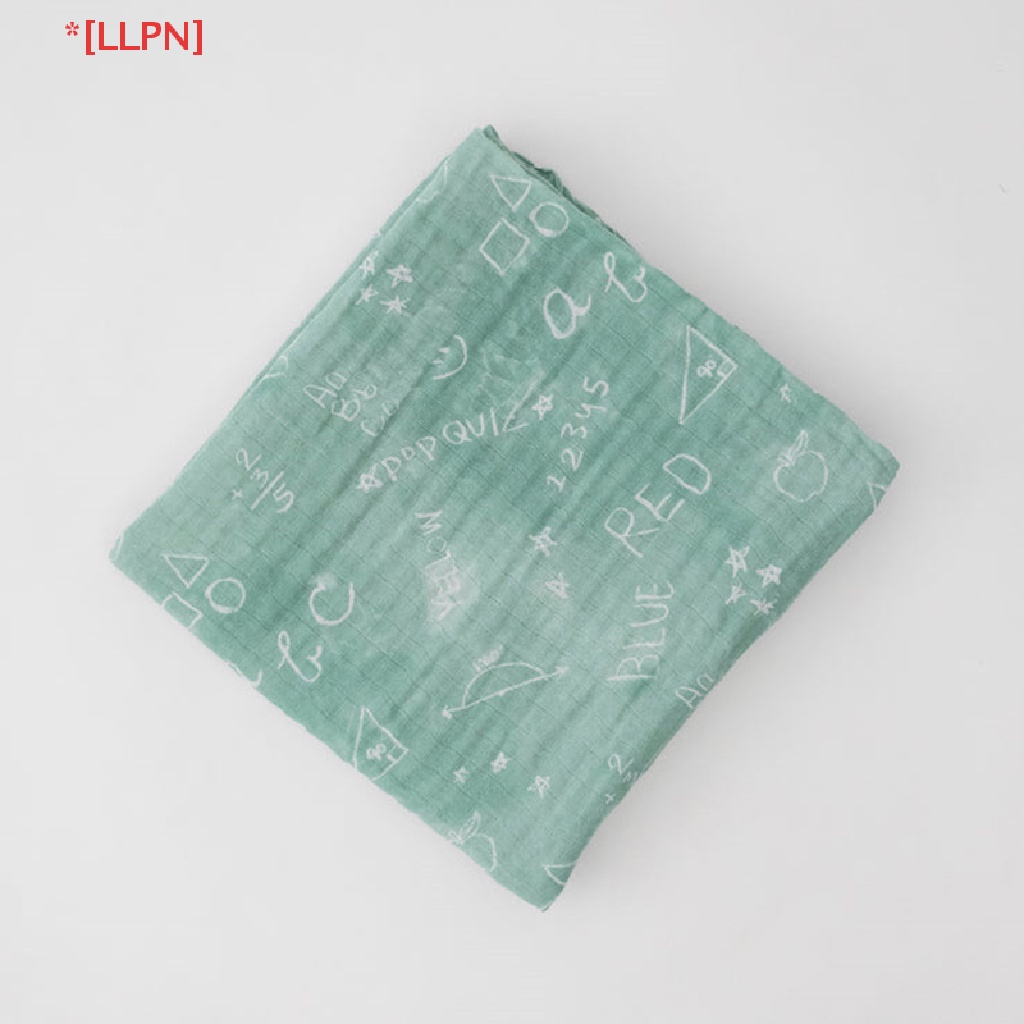 Chăn Quấn Em Bé Sơ Sinh Bằng Cotton Phấn Muslin