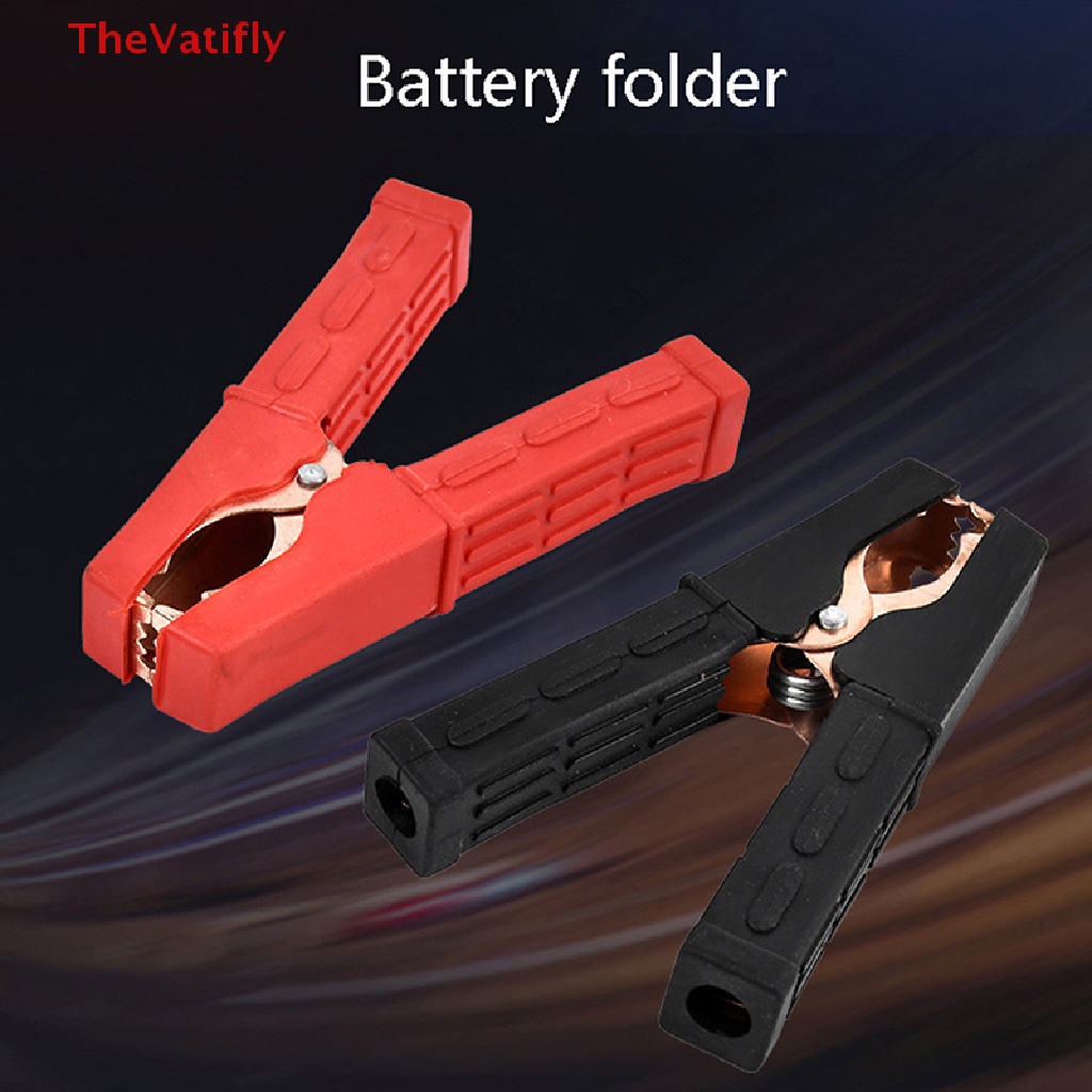 Bộ 2 Kẹp Cá Sấu Cách Điện 200A Cho Xe Hơi