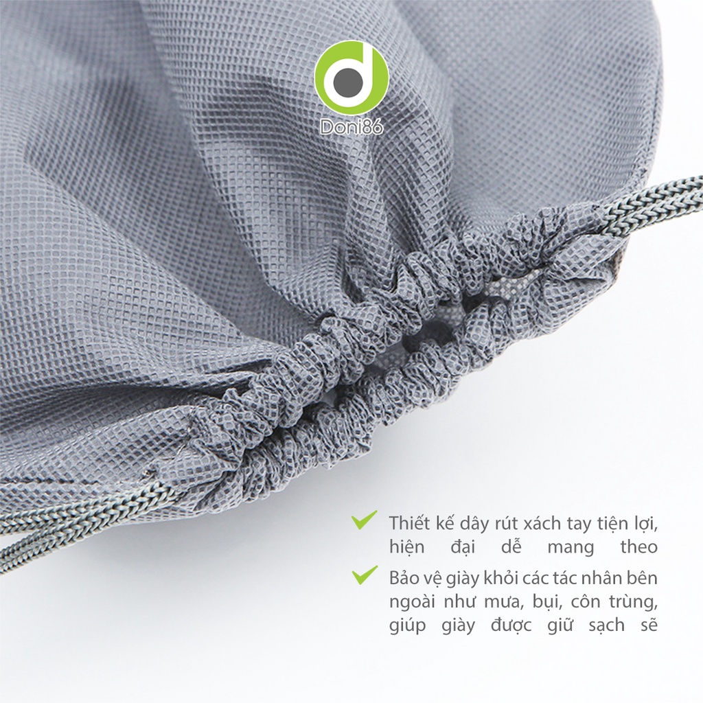 Túi đựng giày kích thước lớn phù hợp nhiều size giày, chống ẩm ướt, chống bụi bẩn - Doni - DOPK352