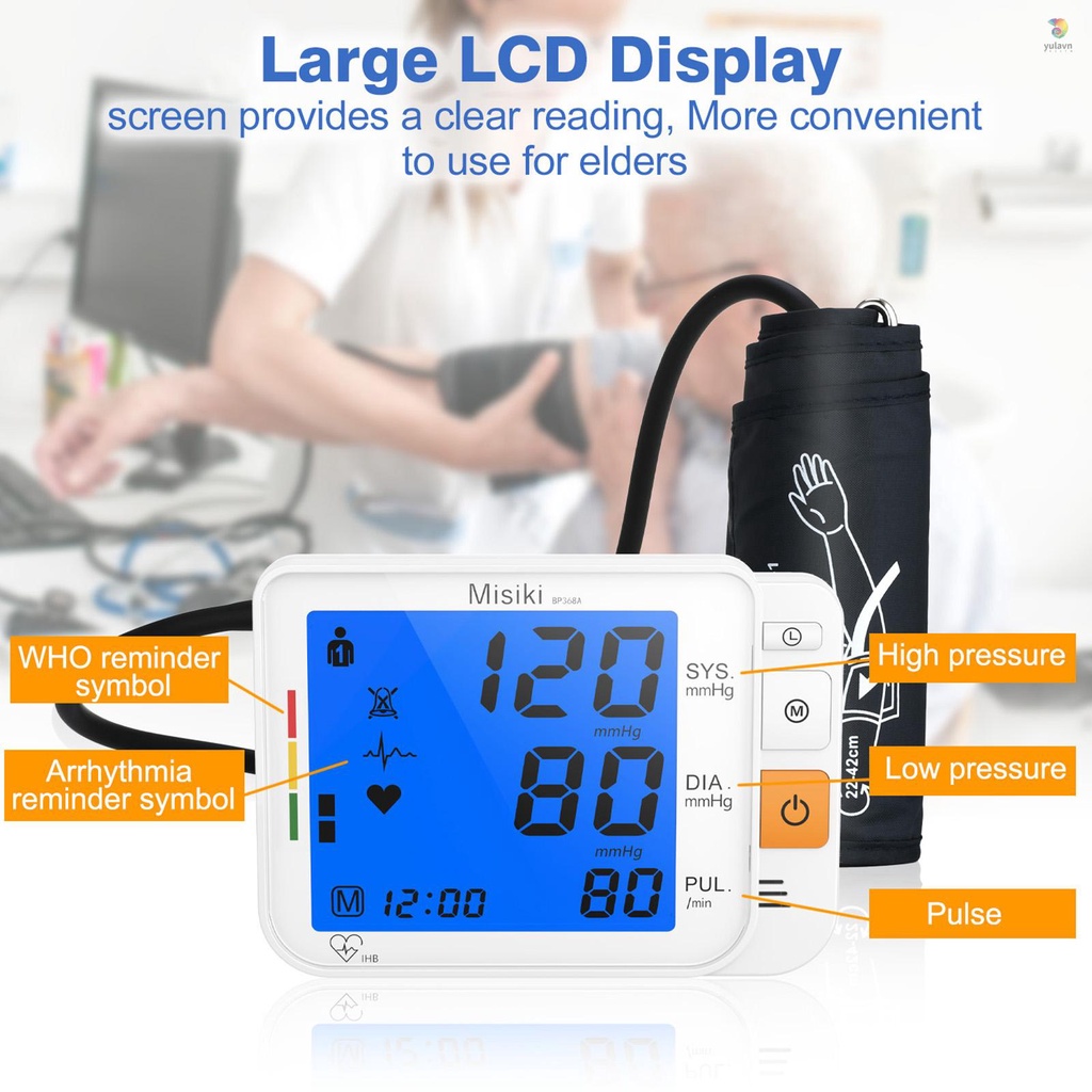 Bộ Vòng Đeo Tay Màn Hình LCD Kỹ Thuật Số Misiki 0.7-1.3 Feet