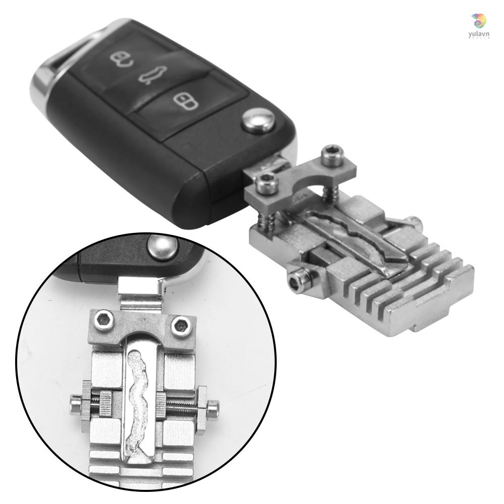 Dụng Cụ Kẹp Cố Định Chìa Khóa Xe Hơi Đa Năng Bằng Thép Không Gỉ