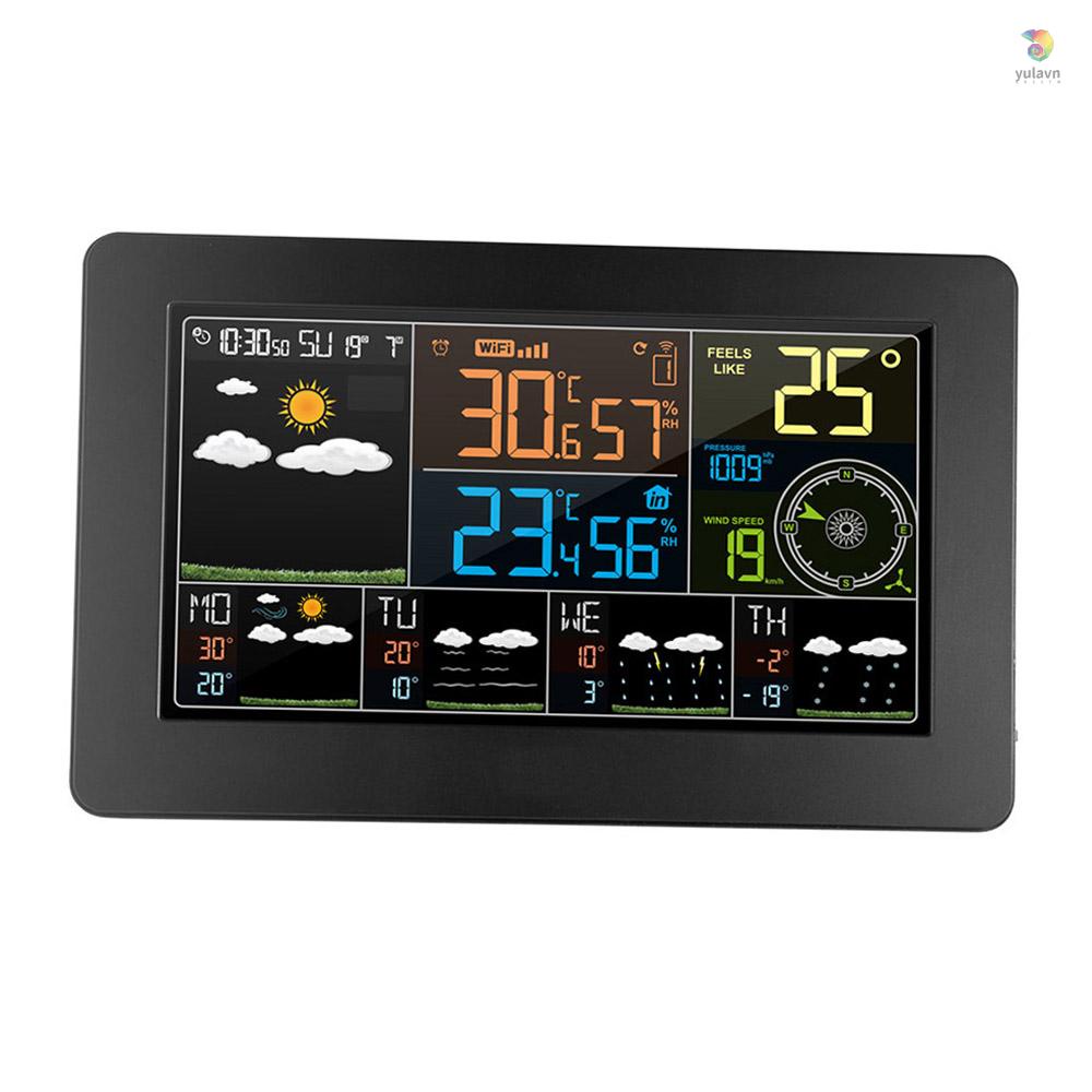 (yala) Thiết Bị Điều Khiển Nhiệt Độ Gió Kỹ Thuật Số Thông Minh Đa Chức Năng Có APP Điều Khiển Thời Tiết Ngoài Trời Trong Nhà