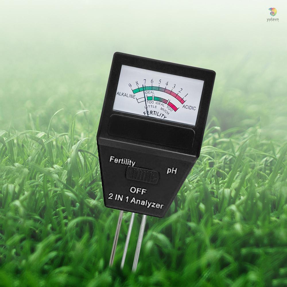 Dụng Cụ Phân Tích Đất PH 2 Trong 1 Đa Năng Tiện Dụng Cho Sân Vườn / Nông Trại