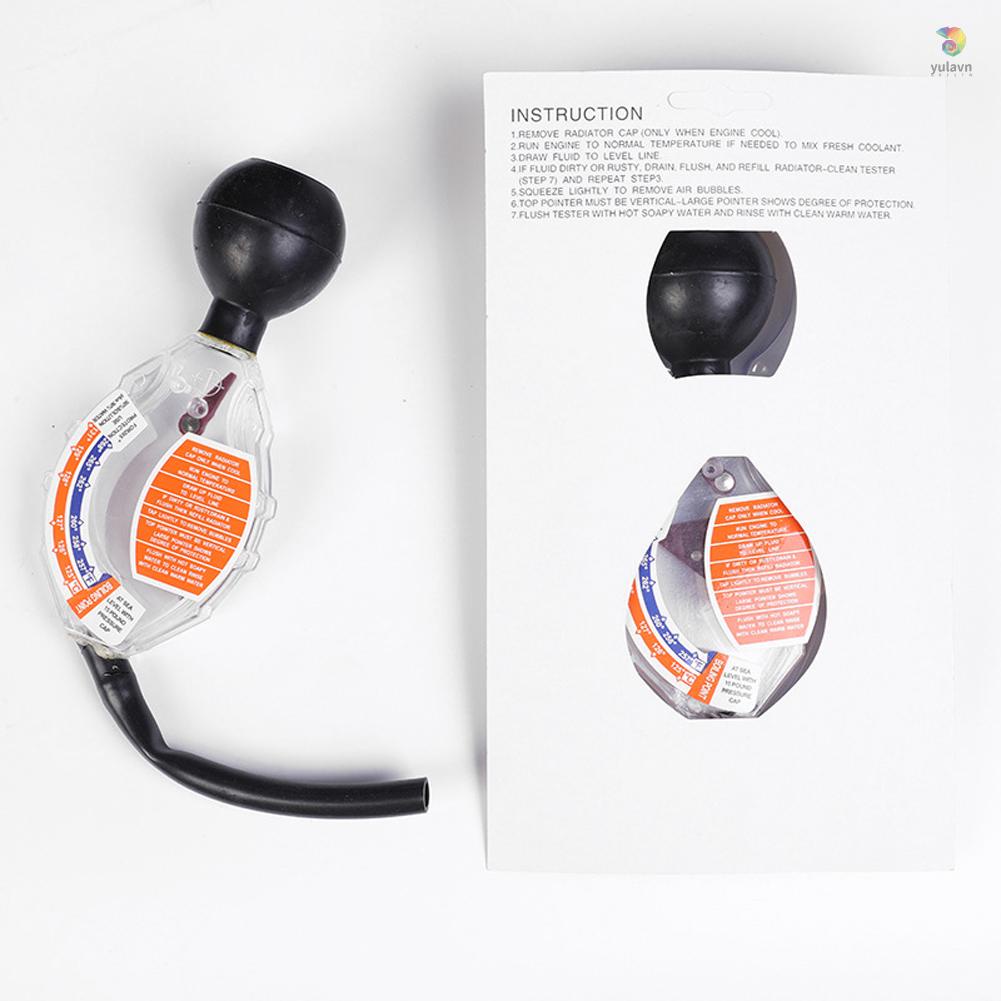 Đồng Hồ Đo Mật Độ Chống Đóng Băng Cầm Tay yula °C/°F Dụng Cụ Kiểm Tra Chất Làm Mát Tản Nhiệt Cho Xe Hơi
