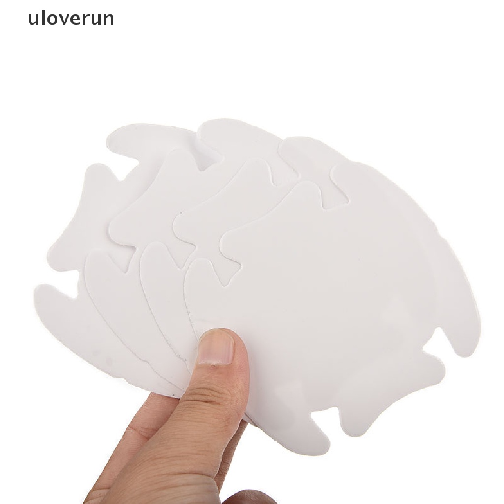 Bộ 4 Miếng Dán Trong Suốt Bảo Vệ Chống Trầy Cho Tay Cầm Cửa Xe Hơi