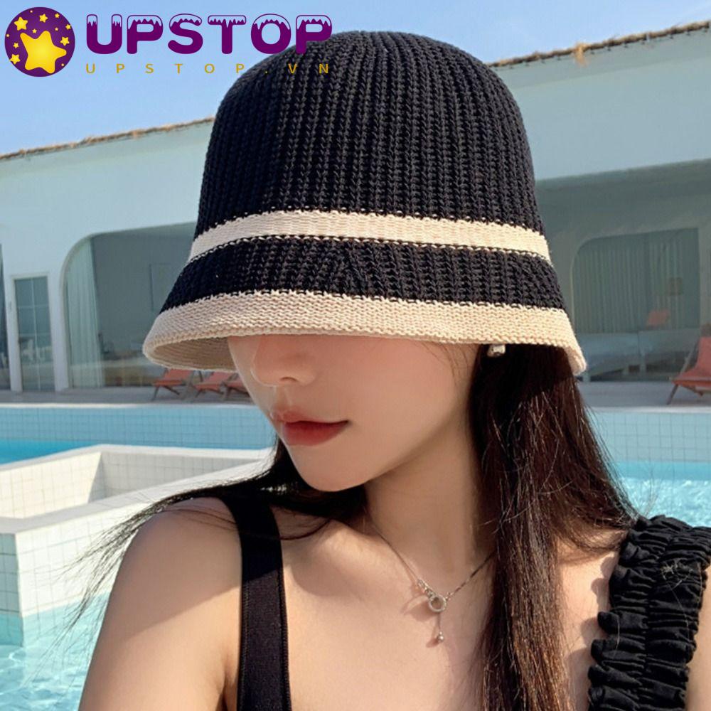 Nón Tai Bèo Dệt Kim Thoáng Khí Thời Trang Mùa Hè