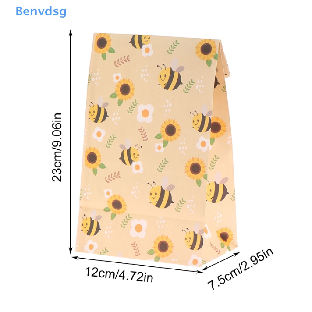 Bộ 10 Túi Đựng Kẹo Chủ Đề Ong Xinh Xắn
