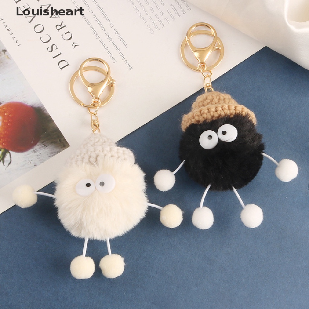 Móc Khóa Hình Búp Bê Nhồi Bông Louisheart Mini Dễ Thương