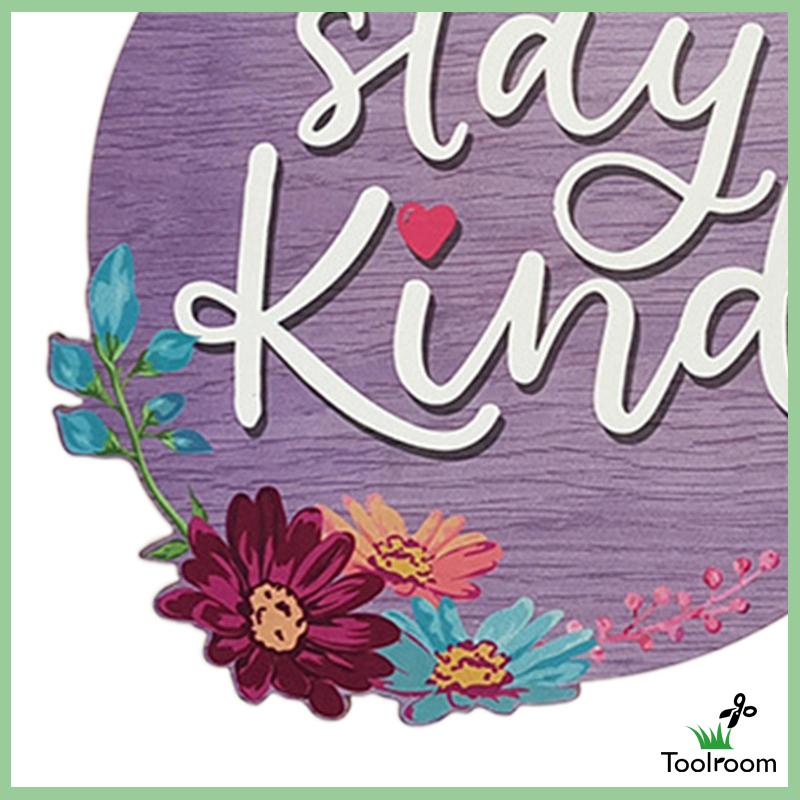 Biển Hiệu Chào Mừng Hình Tròn Dùng Trang Trí Cửa Trước