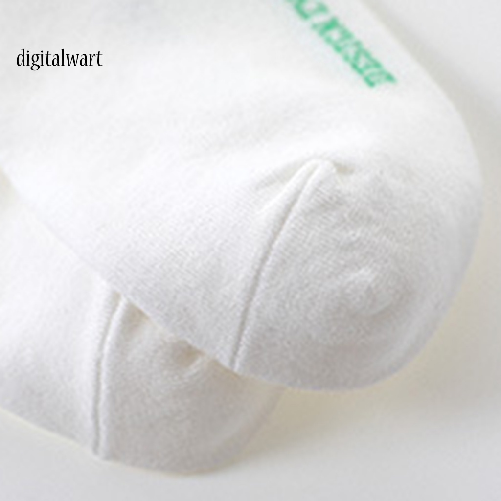 Kỹ Thuật Số| Vớ Thể Thao Dài Bằng Vải Mềm Nhẹ Thoáng Khí Co Giãn Tốt In Chữ Màu Cầu Vồng Tương Phản Thoải Mái Cho Nam