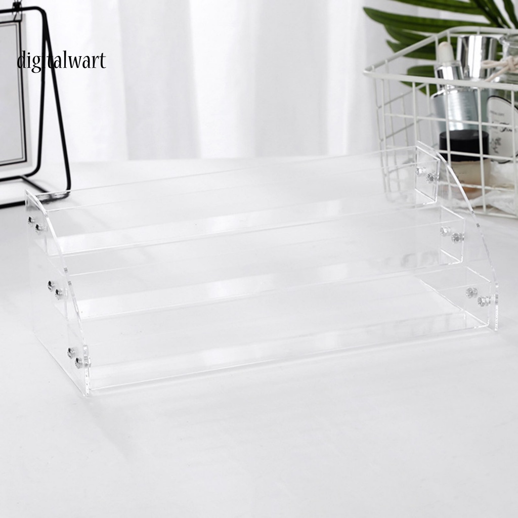 Kỹ Thuật Số| Hộp Đựng Son Môi Nhiều Tầng Bằng Acrylic Trong Suốt Sức Chứa Lớn Tiết Kiệm Không Gian Dễ Lắp Đặt