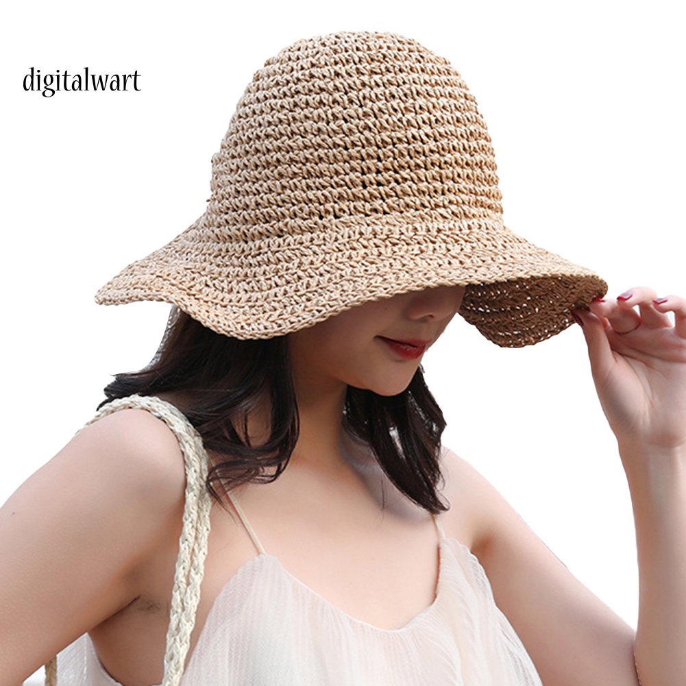 Kỹ Thuật Số| Nón Cối Rộng Vành Phối Ren Hoa Thiết Kế Hợp Thời Trang