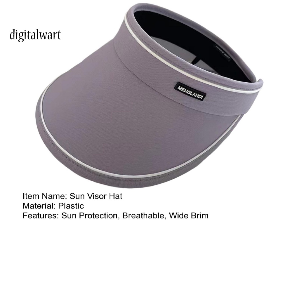 Kỹ Thuật Số| Mũ Rộng Vành Chống Nắng Thoáng Khí Nhiều Màu Sắc Nhanh Khô Không Tạo Tiếng Anh Trang Trí Chữ Cho Nữ