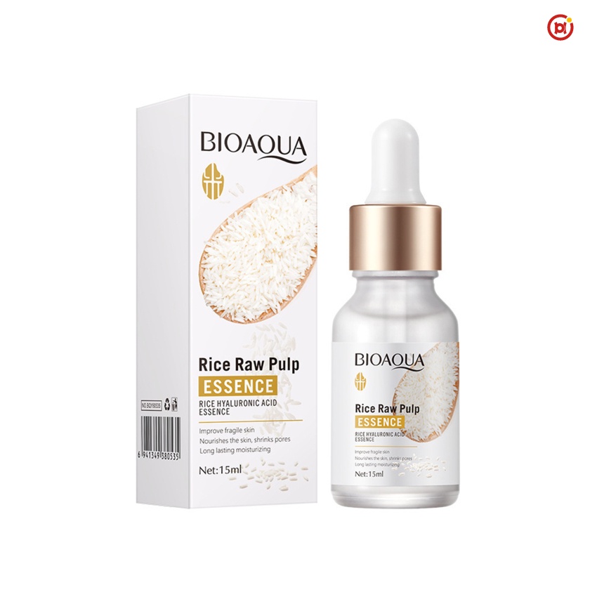 Serum Chiết Xuất Gạo Hyaluronic Acid Dưỡng Ẩm Làm Sáng Da Chống Oxy Hóa Kiểm Soát Dầu Se Khít Lỗ Chân Lông
