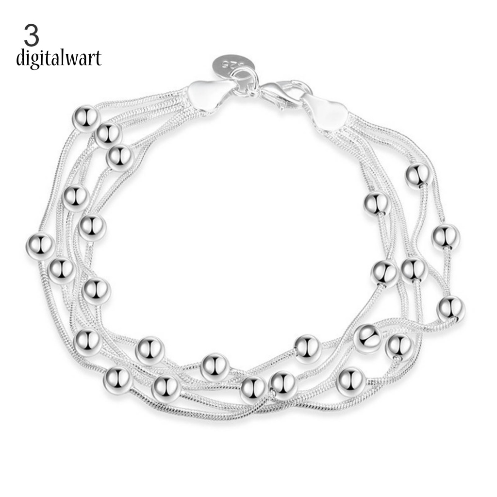 Kỹ Thuật Số| Bộ Vòng Tay / Vòng cổ 5 Hàng Bằng Đồng Tinh Xảo Quyến Rũ Cho Nữ