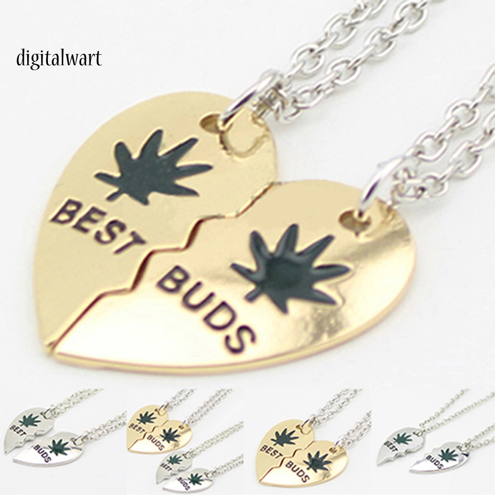 Kỹ Thuật Số| Vòng cổ Mặt Hình Lá Cây Trái Tim Unisex