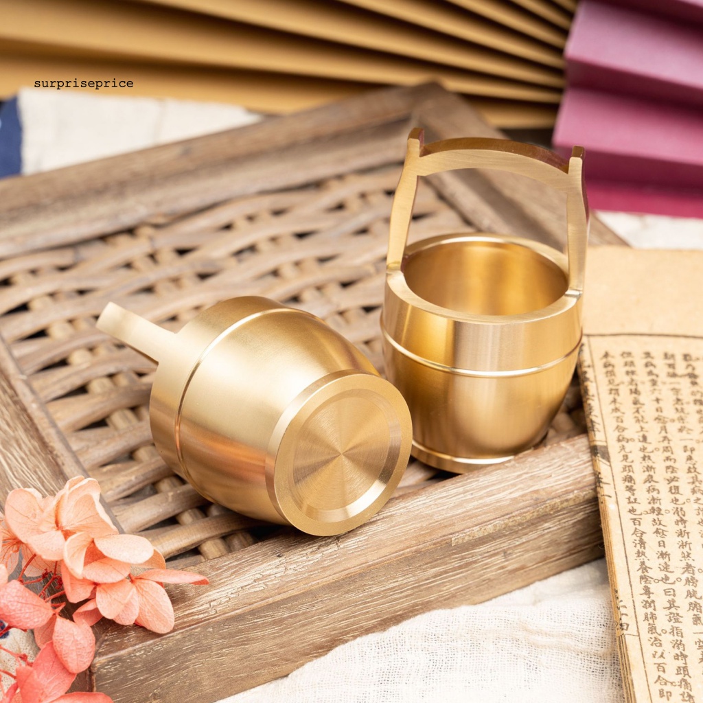 Tượng Đồng Hình Xô May Mắn Dùng Trang Trí Văn Phòng