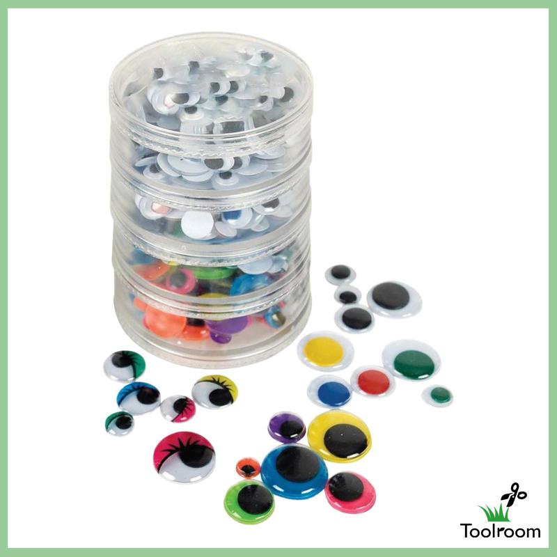 Set 400 Mắt Giả Nhiều Màu Sắc Cho Búp Bê