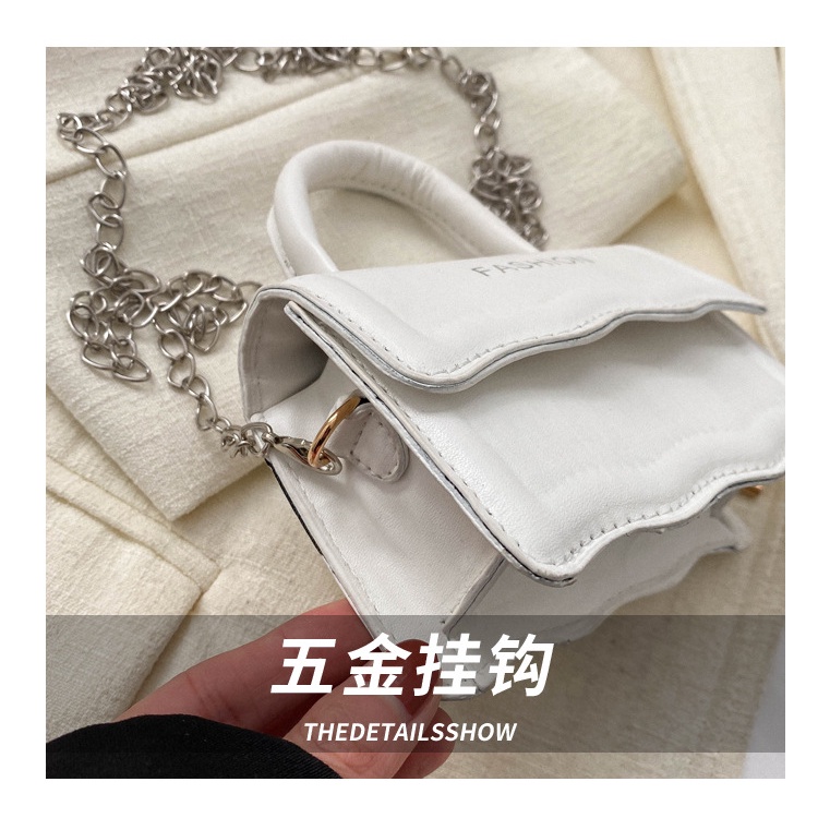 Túi Đeo Chéo Hình Vuông Nhỏ Màu Trơn Thời Trang 2023 Cho Nữ