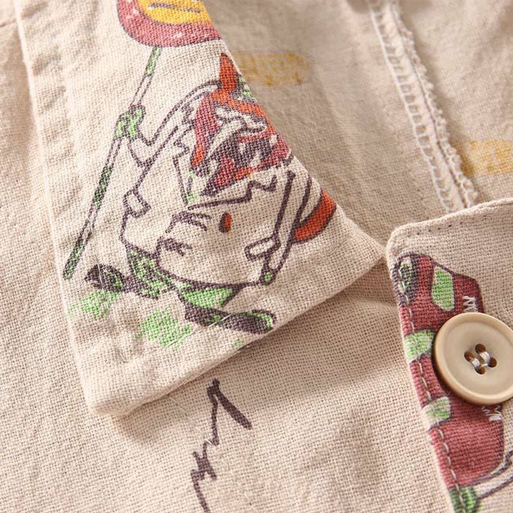 BEAR LEADER Bộ Áo Liền Quần Khaki Không Tay Thời Trang Mùa Hè Cho Bé 0-5 Tuổi