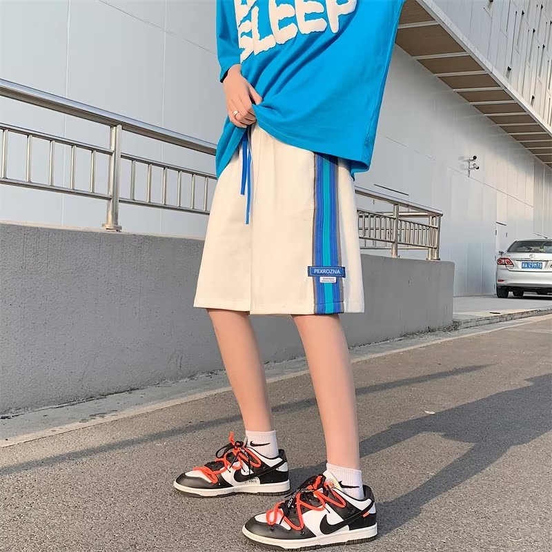 Quần Short Lưng Thun Co Giãn Phong Cách Thời Trang Hàn Quốc Cho Nam Giới Có size M-2XL